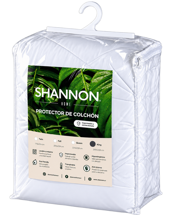 Protector de Colchón Impermeable Shannon